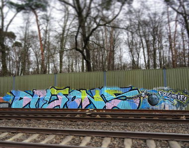 Graffiti Wall - Photo by Skirmos - Daltons, Frankfurt