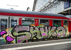 Graffiti Train - Photo by Skirmos (2016)