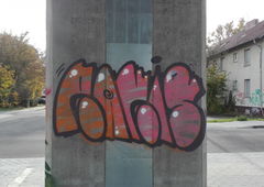 Graffiti Wall - Photo by Skirmos - Rakis, Mainz, Uni (2016)