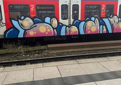 Graffiti Train - Photo by Skirmos (2024)