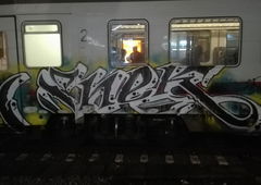 Graffiti Train - Photo by Skirmos (2016)