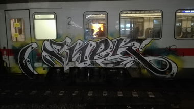 Graffiti Train - Photo by Skirmos (2016)