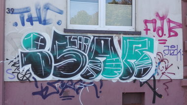 Graffiti Wall - Photo by Skirmos - Frankfurt, Sachsenhausen (2017)