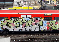 Graffiti Train - Photo by Skirmos - Geist, Mainz, Aktuell (2017)
