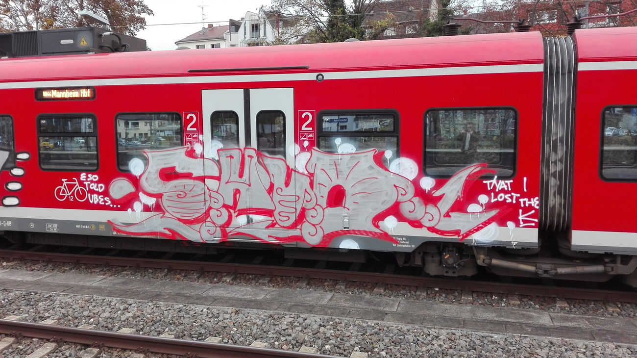 Graffiti Train - Photo by Skirmos (2016)
