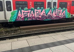 Graffiti Train - Photo by Skirmos (2024)