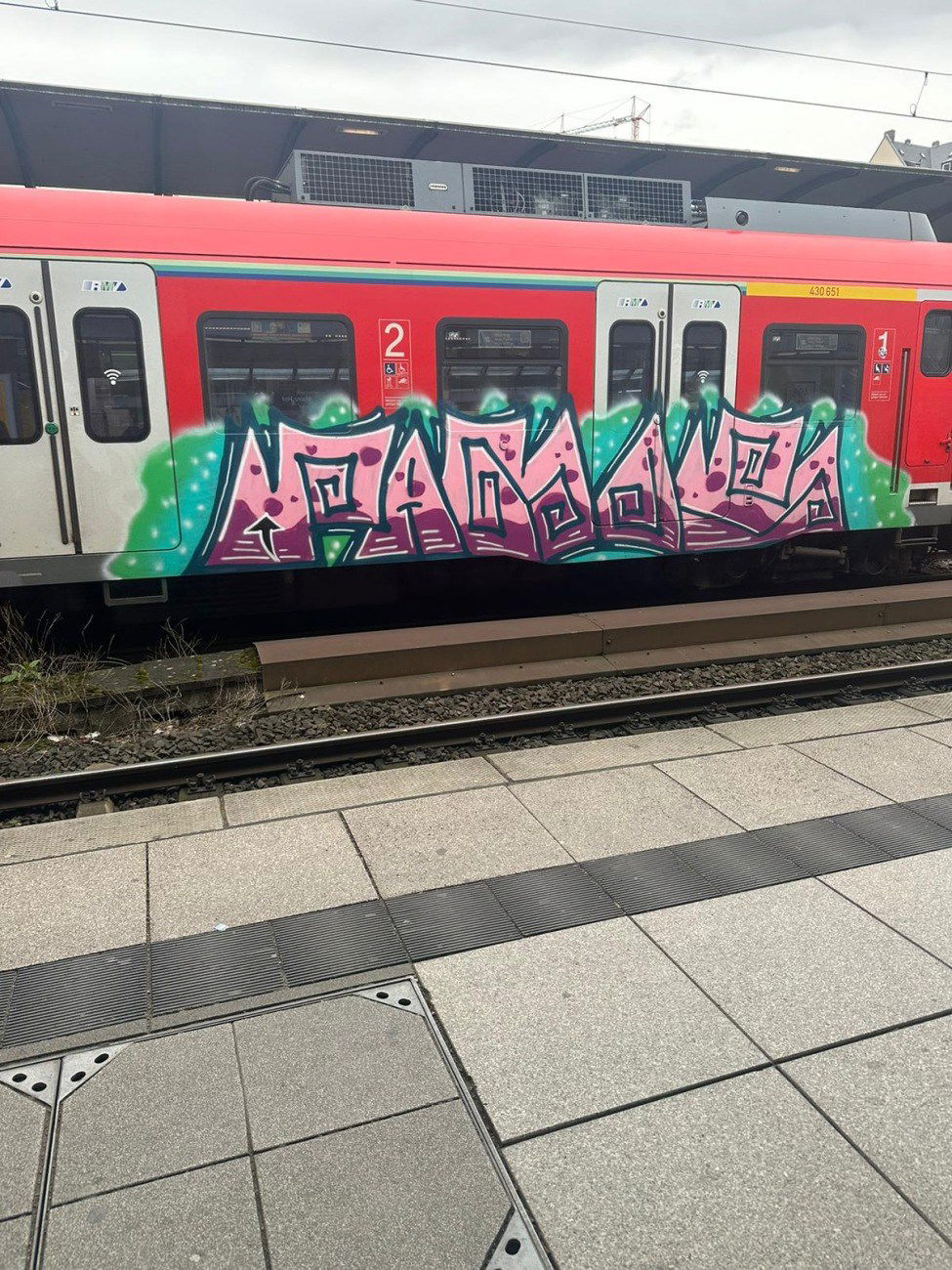 Graffiti Train - Photo by Skirmos (2024)