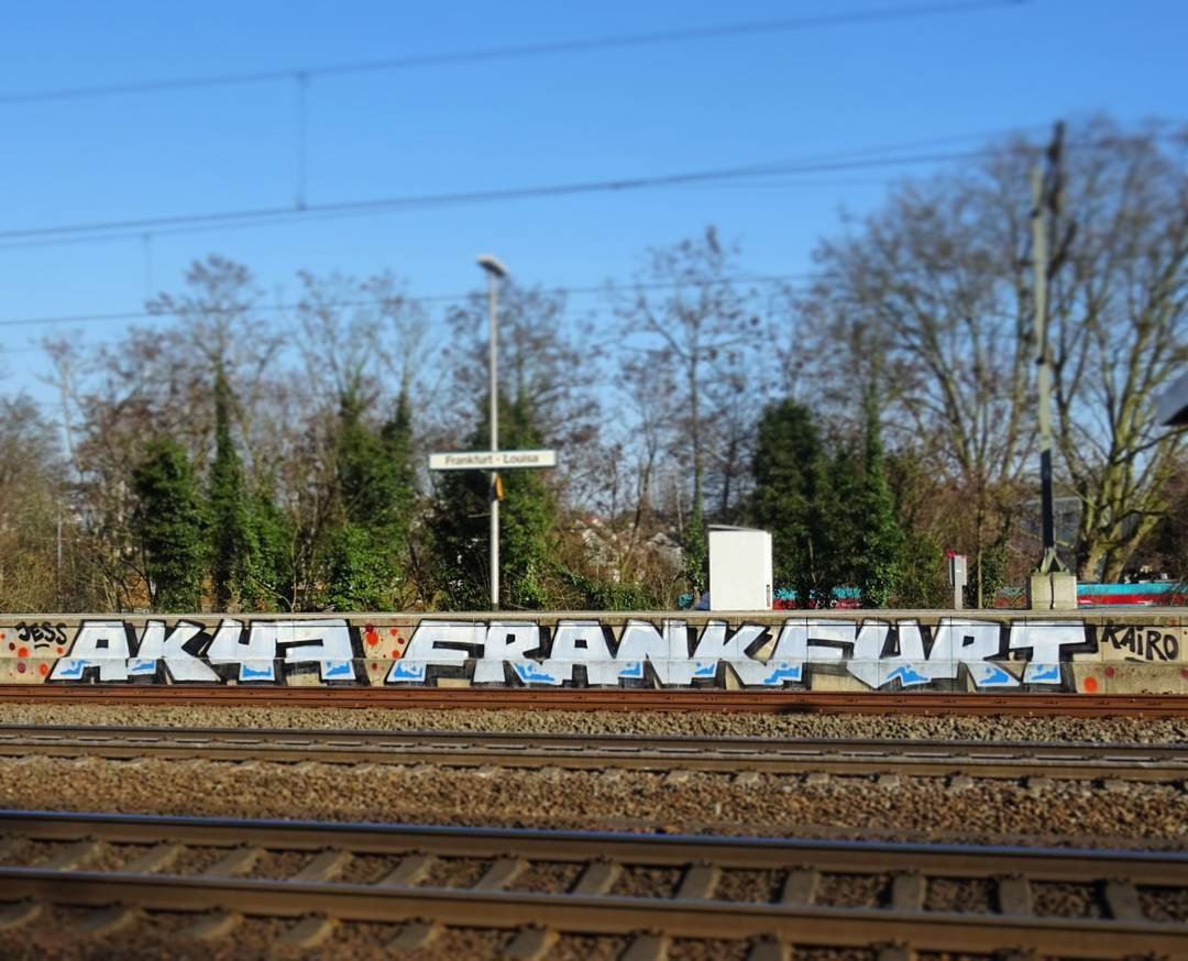 Graffiti Wall - Photo by Skirmos - ak47, frankfurt