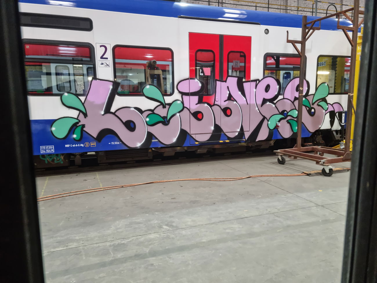 Graffiti Train - Photo by Skirmos (2025)