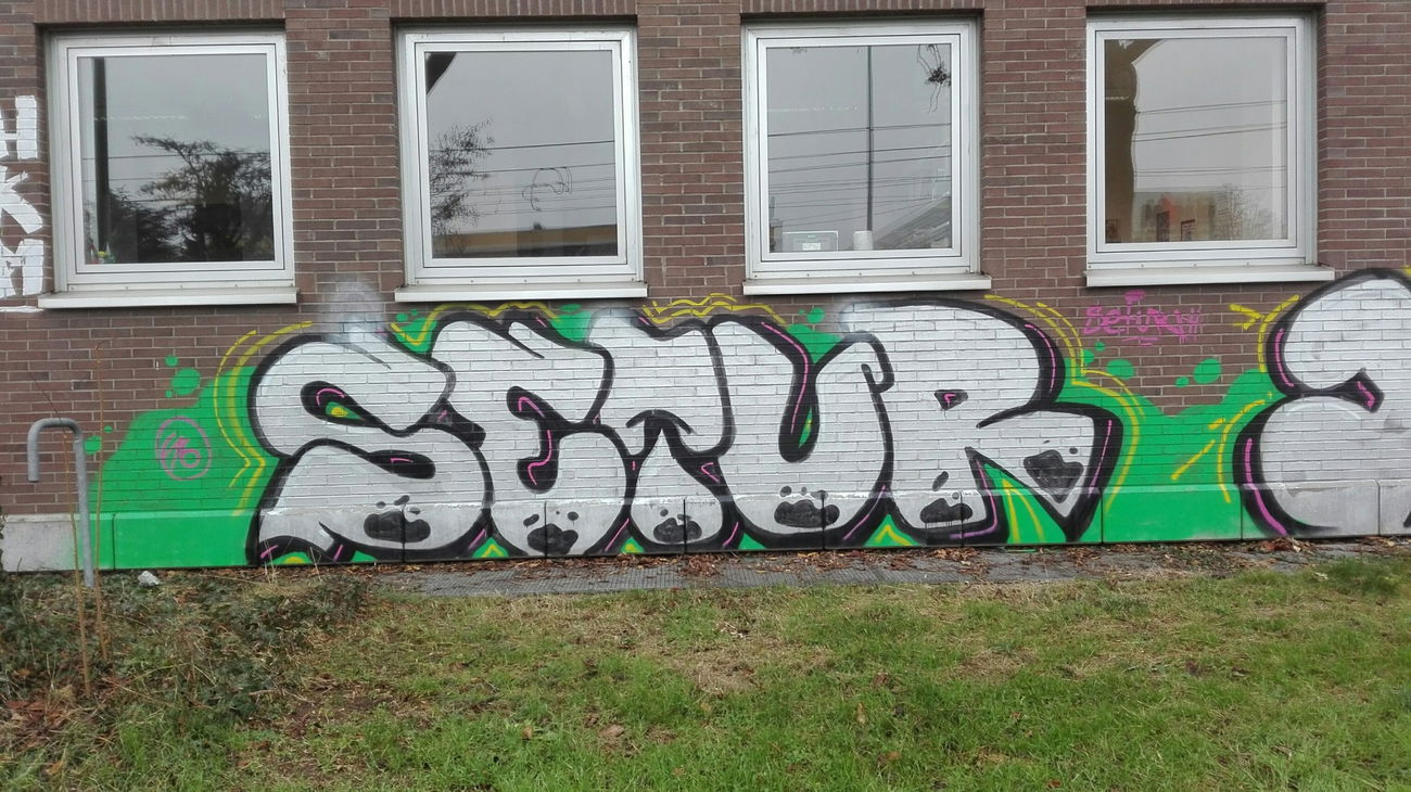 Graffiti Bombing - Photo by Skirmos - Mainz, Setur (2016)