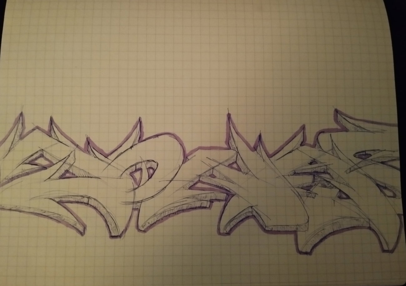 Graffiti Sketch - Photo by Skirmos - Jonas (2024)