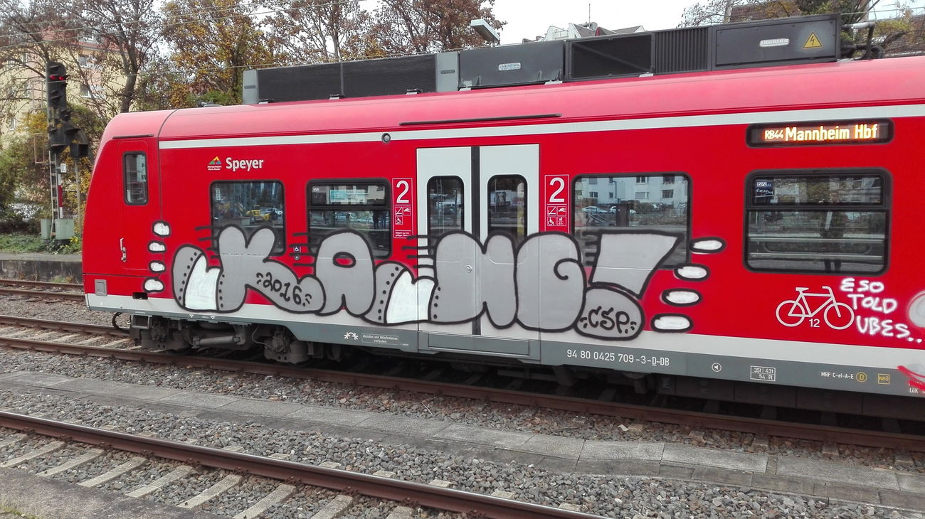 Graffiti Train - Photo by Skirmos (2016)