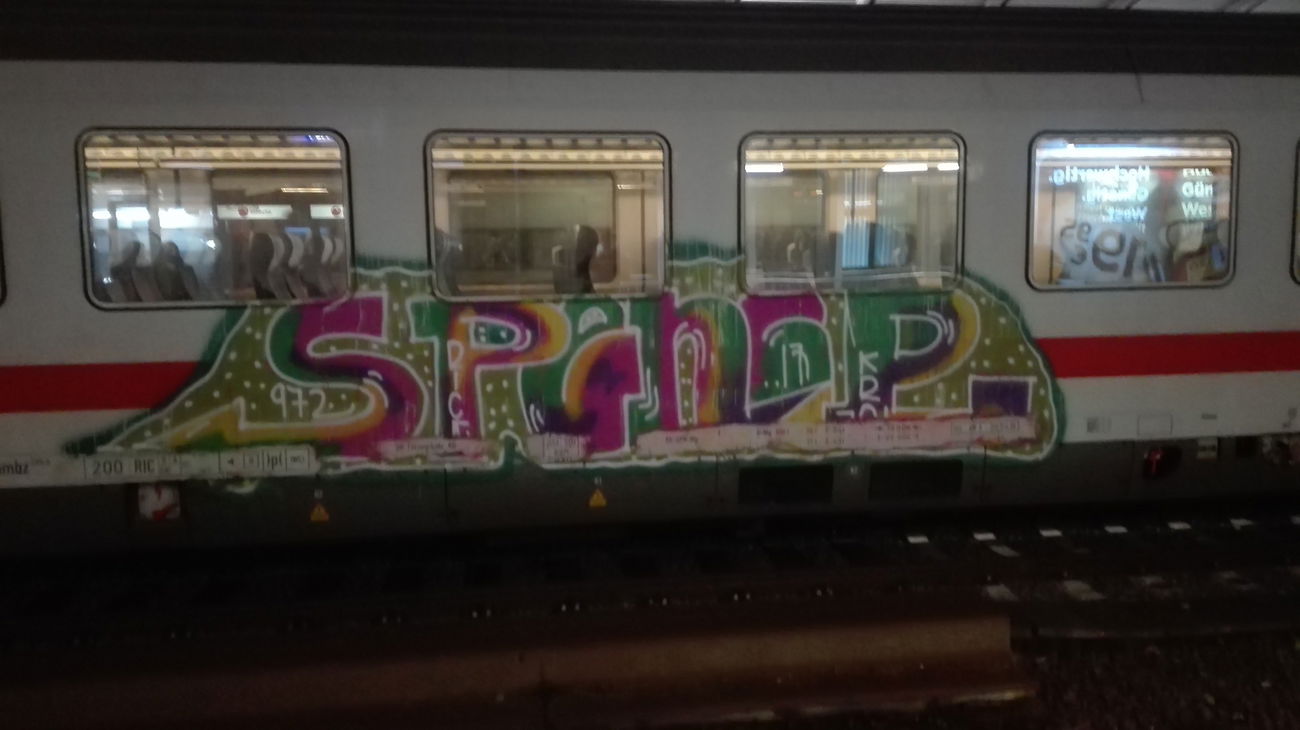 Graffiti Train - Photo by Skirmos (2016)