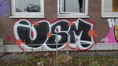 Graffiti Bombing - Photo by Skirmos - usm, mainz (2016)