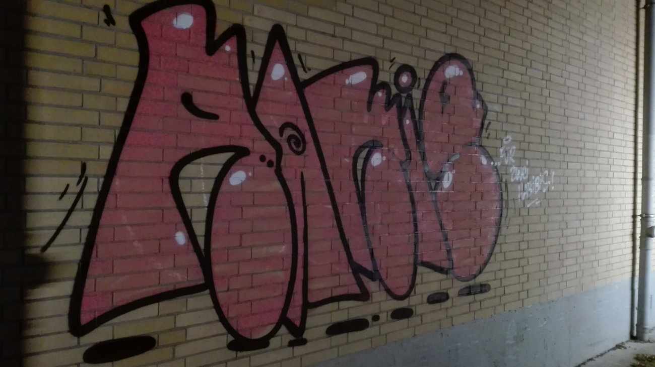 Graffiti Wall - Photo by Skirmos - Rakis, Mainz (2016)