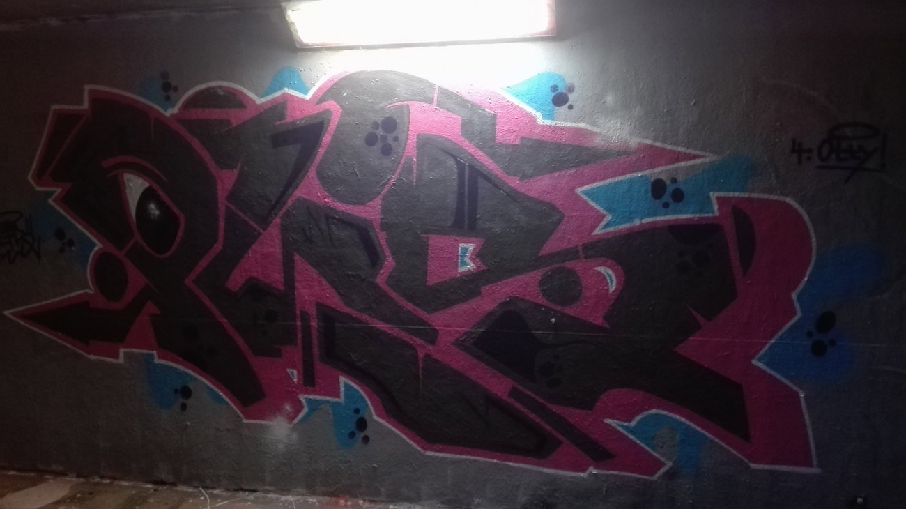 Graffiti Wall - Photo by Skirmos - frankfurt, ratswegkreisel (2016)