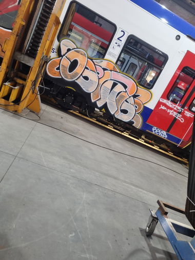 Graffiti Train - Photo by Skirmos (2025)