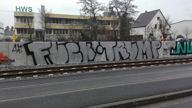 Graffiti Bombing - Photo by Skirmos - chrome, bombing, fuck (2016)