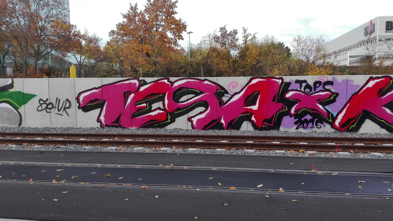 Graffiti Wall - Photo by Skirmos - Tesa (2016)