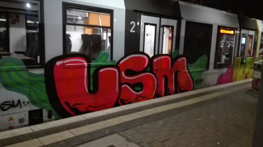 Graffiti Train - Photo by Skirmos (2016)