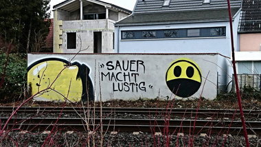 Graffiti Wall - Photo by Skirmos - Frankfurt (2016)