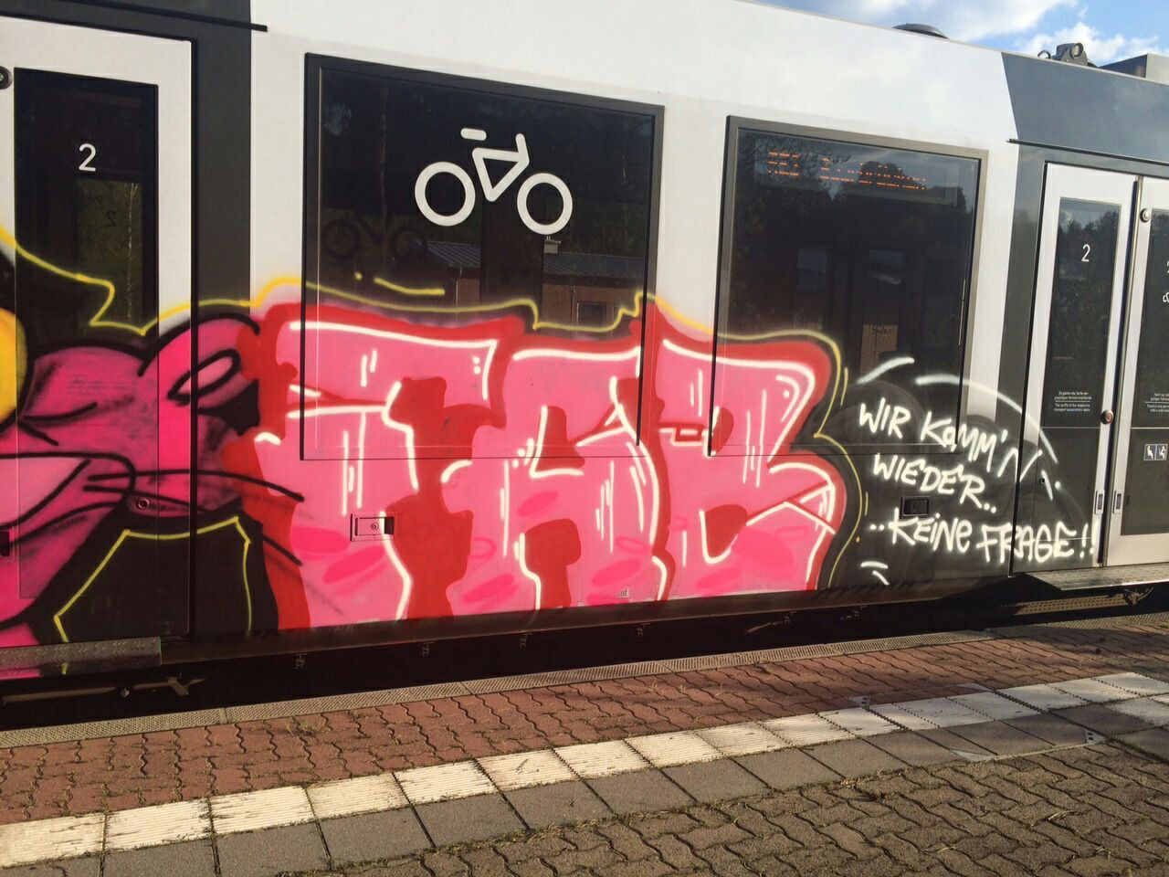 Graffiti Train - Photo by Skirmos (2016)