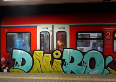 Graffiti Train - Photo by Skirmos (2016)