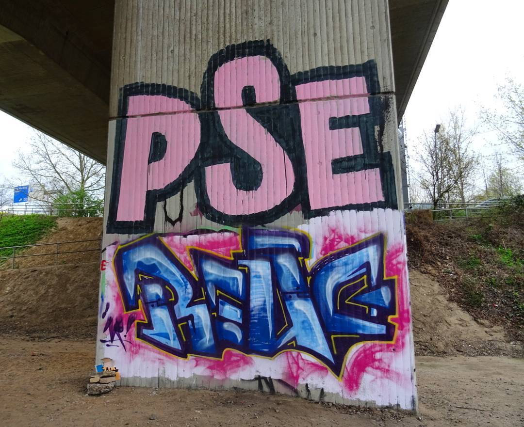 Graffiti Wall - Photo by Skirmos - pse, frankfurt