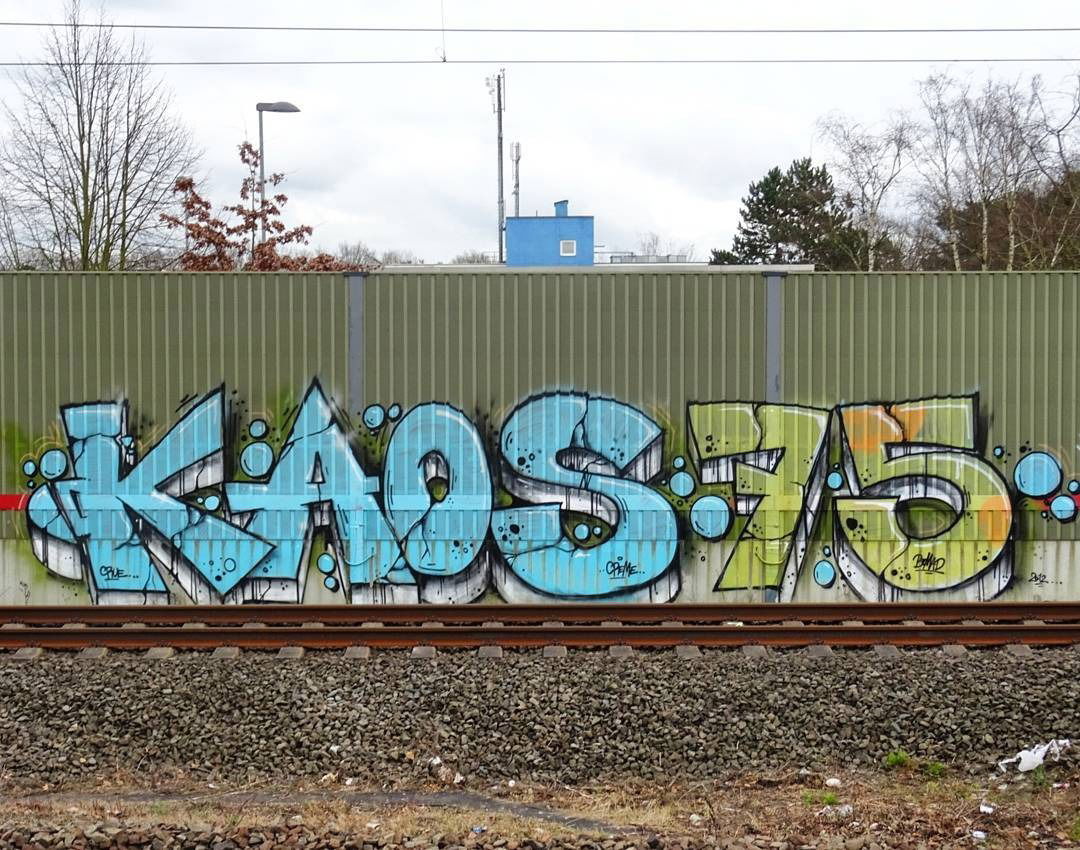 Graffiti Wall - Photo by Skirmos - Kaos, 75, Frankfurt