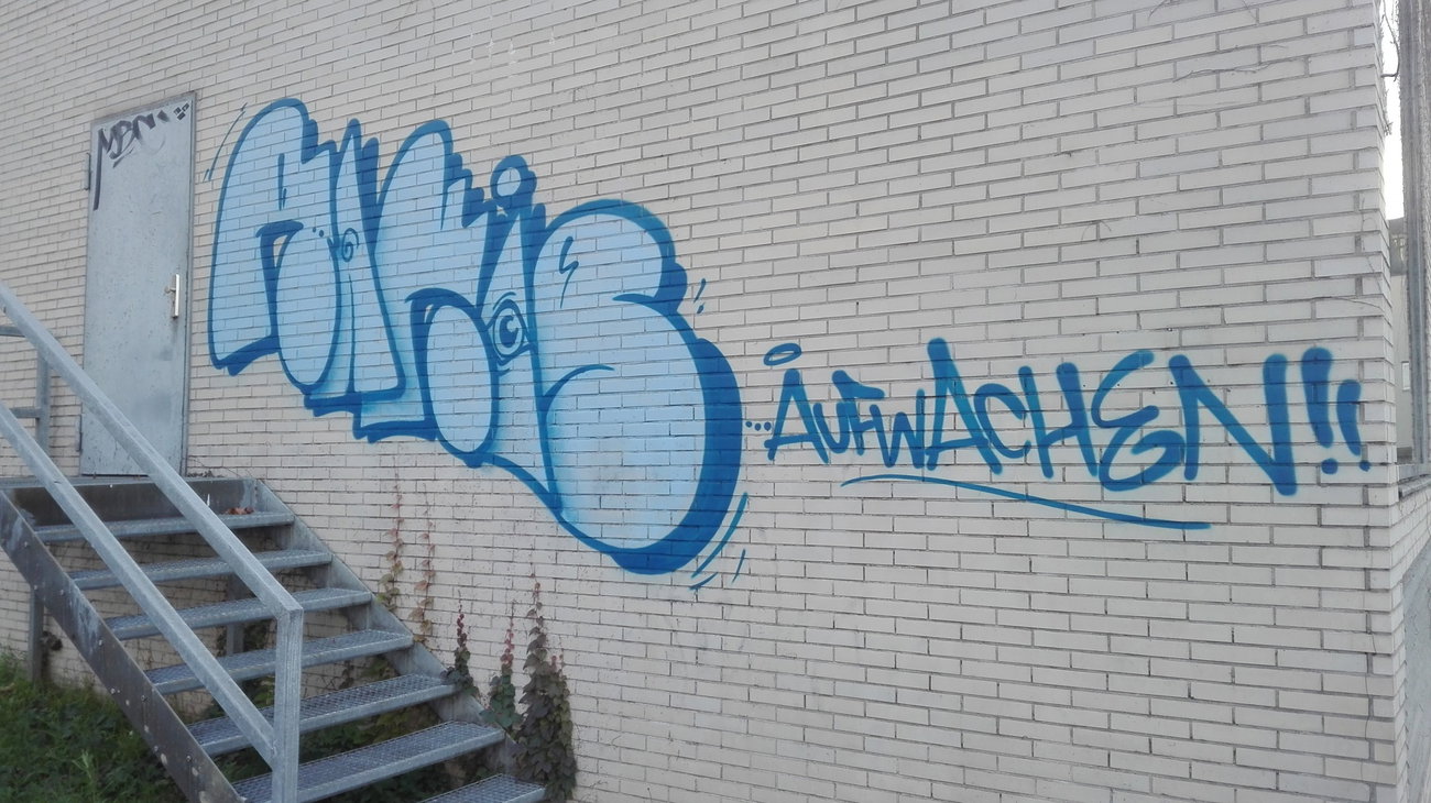 Graffiti Wall - Photo by Skirmos - Rakis, Mainz (2016)