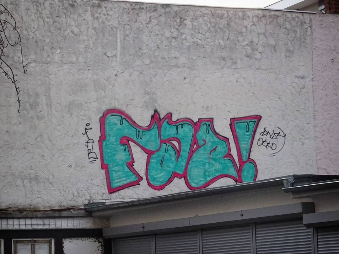 Graffiti Wall - Photo by Skirmos - Fab, Frankfurt (2016)