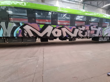 Graffiti Train - Photo by Skirmos (2026)