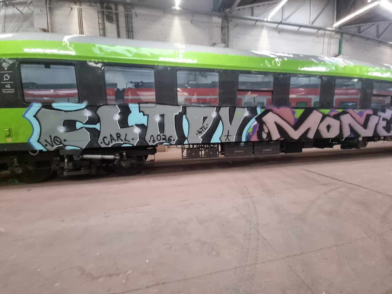 Graffiti Train - Photo by Skirmos (2026)