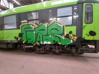 Graffiti Train - Photo by Skirmos (2026)