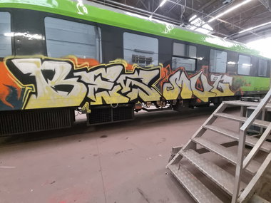 Graffiti Train - Photo by Skirmos (2026)