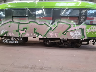 Graffiti Train - Photo by Skirmos (2026)