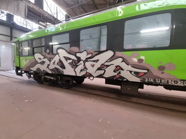 Graffiti Train - Photo by Skirmos (2026)