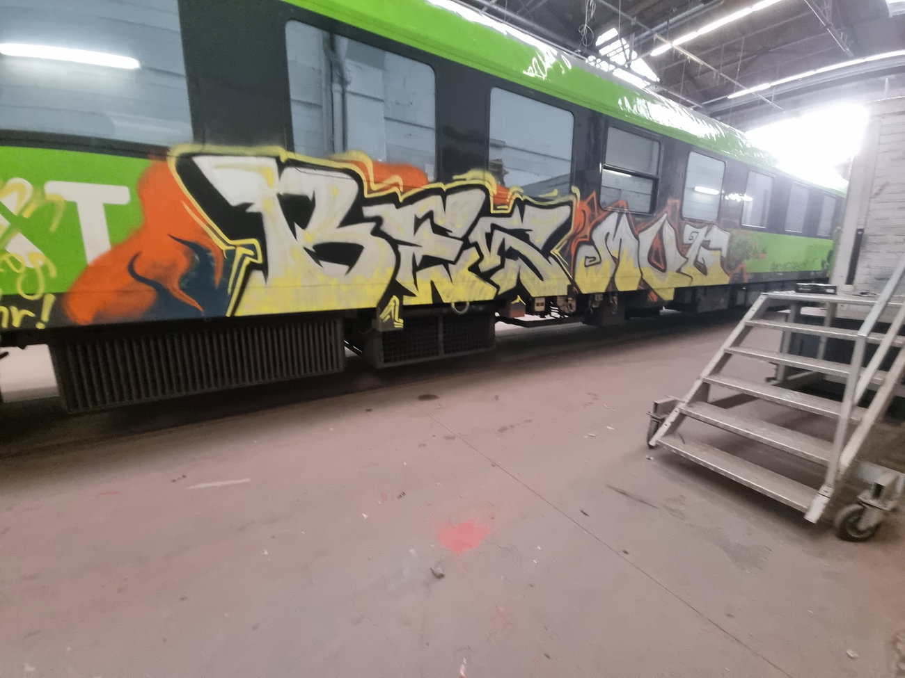 Graffiti Train - Photo by Skirmos (2026)