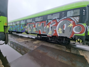 Graffiti Train - Photo by Skirmos (2026)