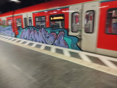 Graffiti Train - Photo by Skirmos (2026)