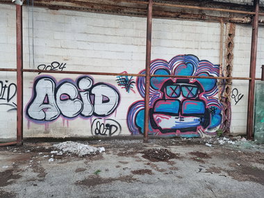 Graffiti Wall - Photo by Skirmos