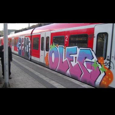 Graffiti Train - Photo by SkitOne69 - Oleg, Zepo, S12 (2014)
