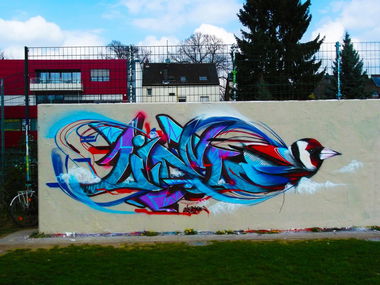 Graffiti Wall - Photo by SkitOne69