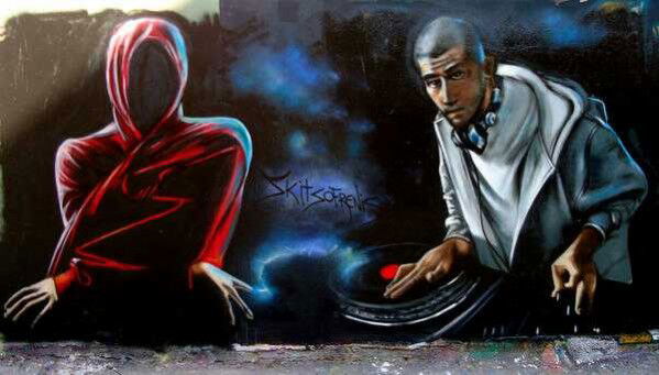 Graffiti Wall in Kalamata - Photo by Skitsofrenis - hip, hop, b-boy