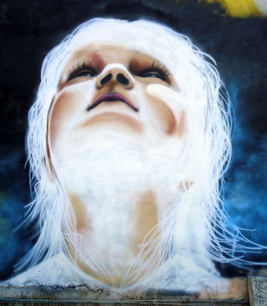 Graffiti Wall in Kalamata - Photo by Skitsofrenis - child, kid, Angel