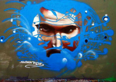 Graffiti Wall in Kalamata - Photo by Skitsofrenis (2013)