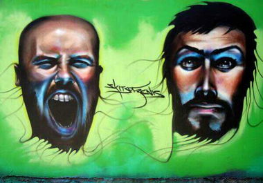 Graffiti Wall in Kalamata - Photo by Skitsofrenis (2013)