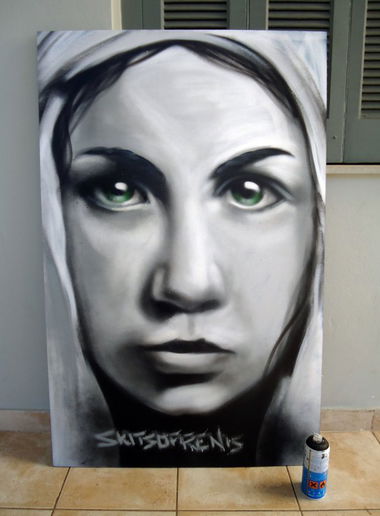 Graffiti Street Art in Kalamata - Photo by Skitsofrenis