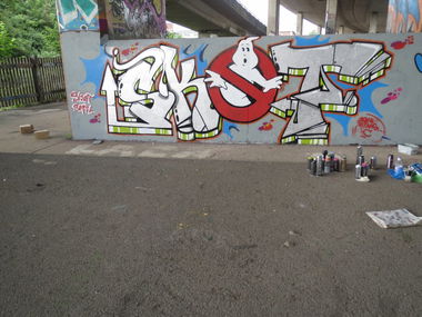 Graffiti Wall - Photo by SkoTerror