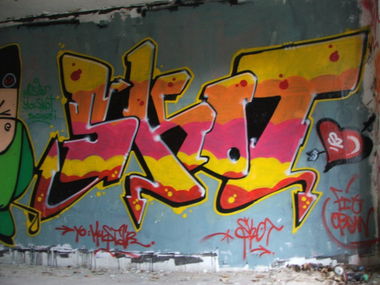 Graffiti Wall - Photo by SkoTerror